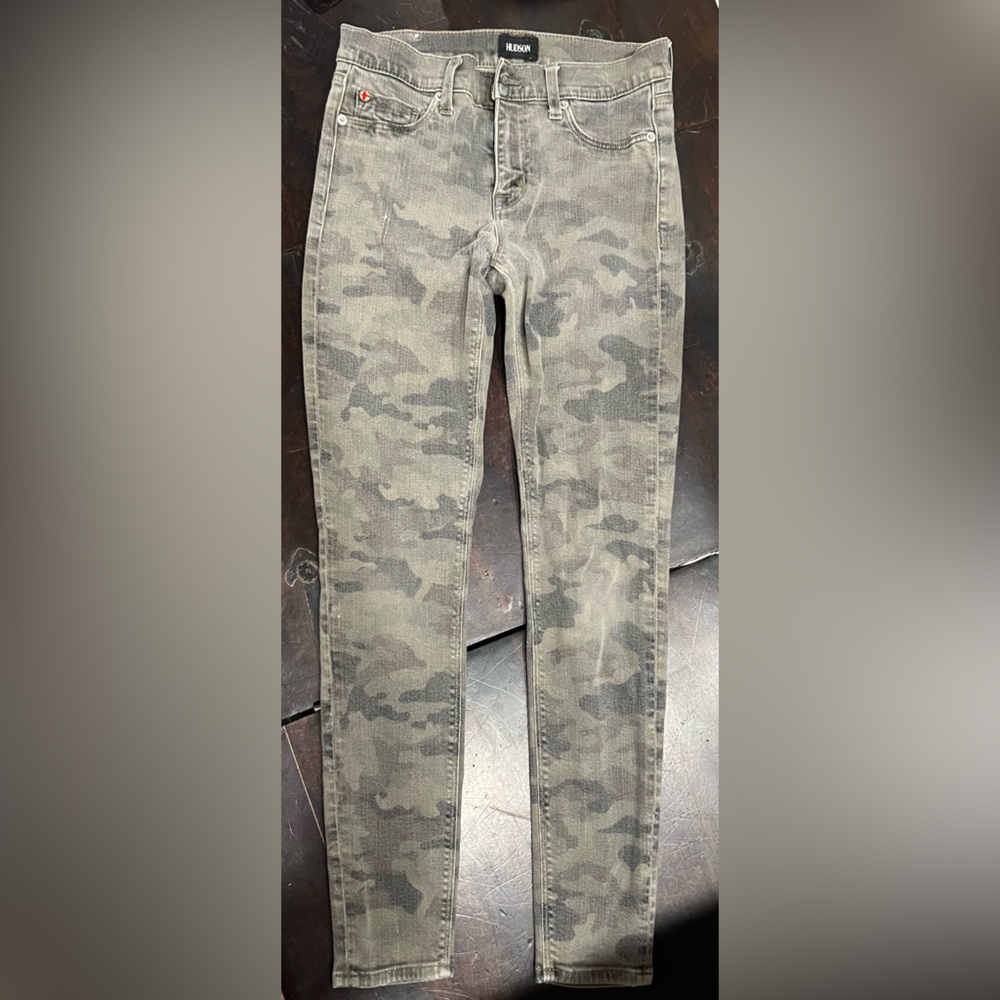 Hudson camo Skinny Jeans